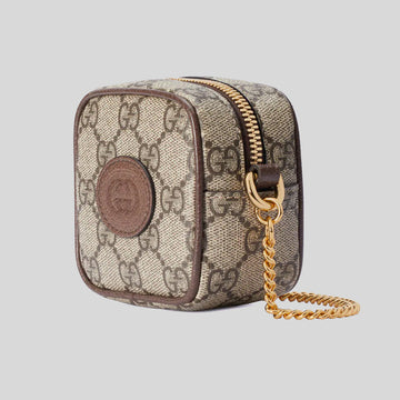 GUCCI GG Strawberry Coin Wallet/Pouch