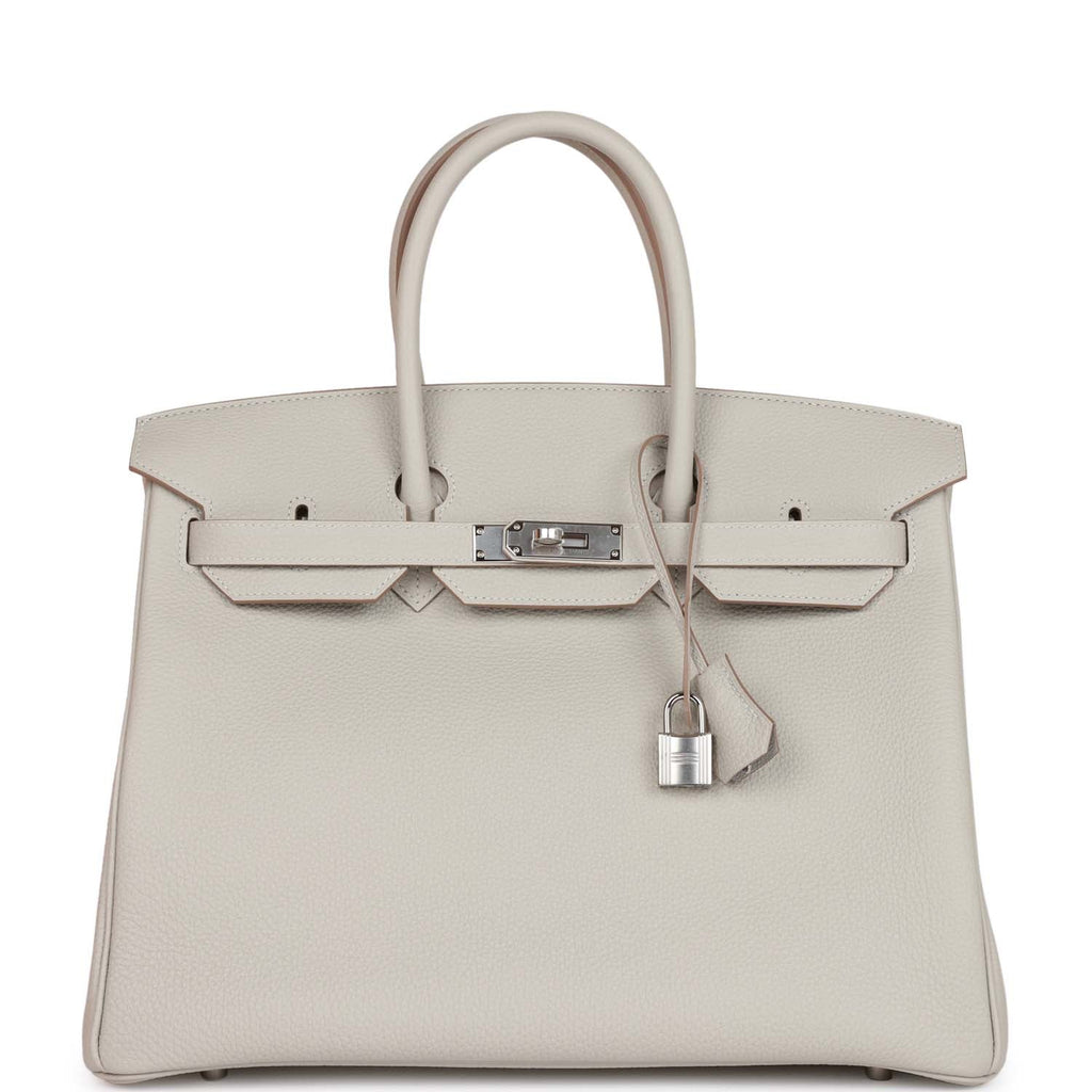 Hermès Birkin 35 Beton togo.
