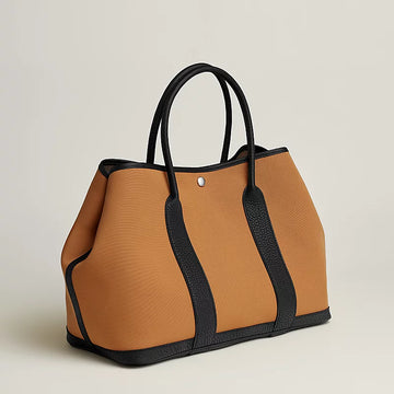 Hermès Canvas & Calfskin